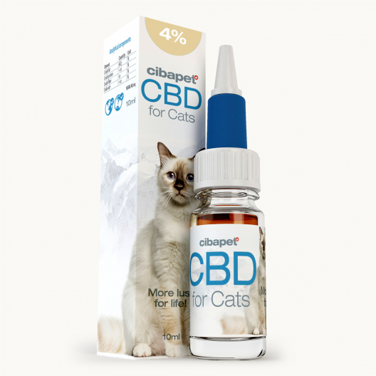 Cibdol CBD-olie 4% til katte
