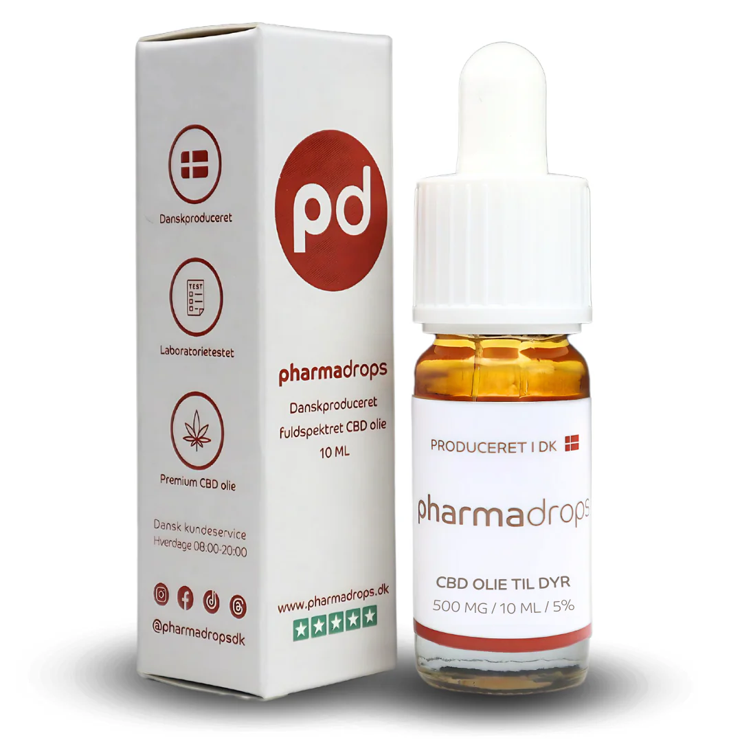 Pharmadrops CBD til dyr 5%