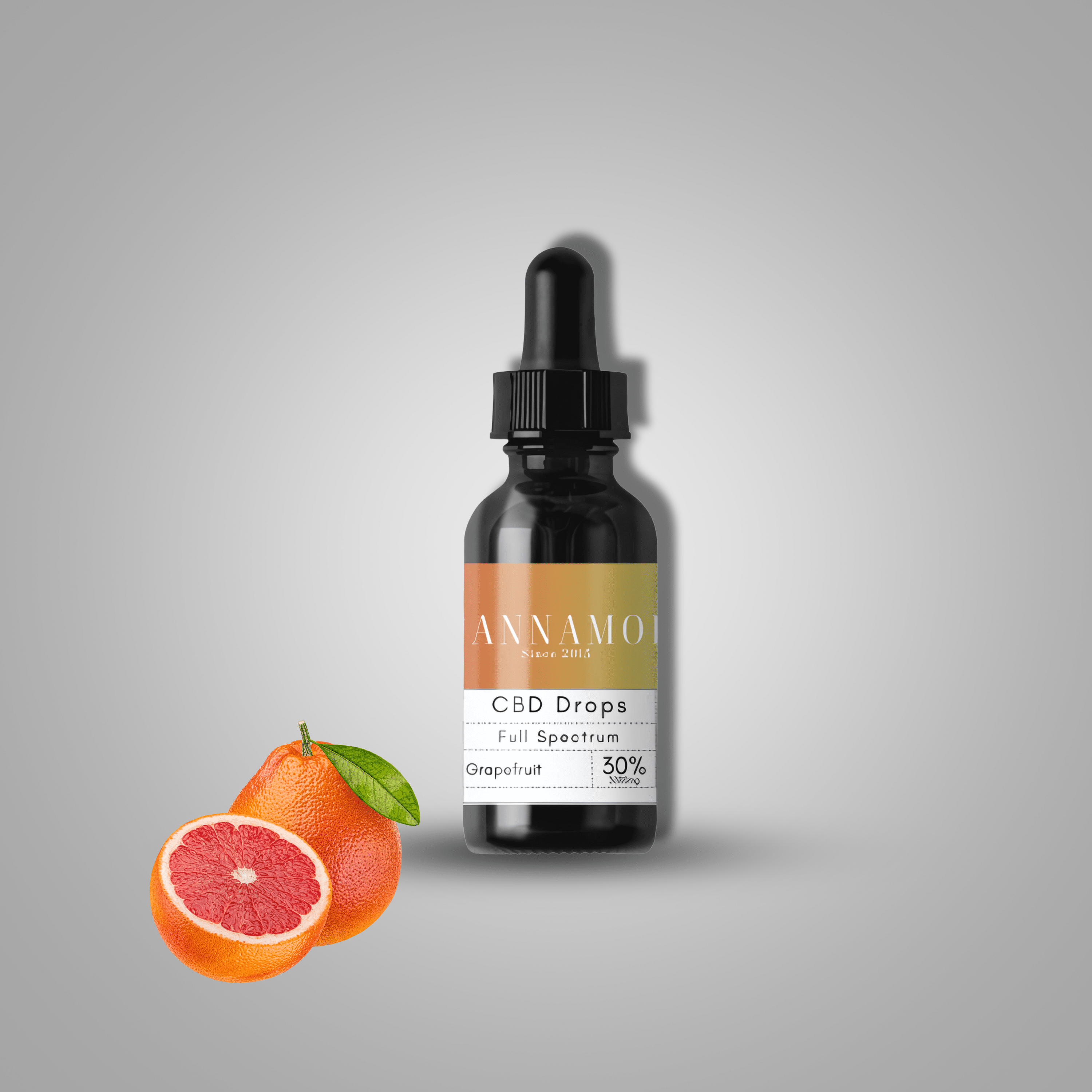 Cannamor CBD Olie 30% – MCT & Grapefruit