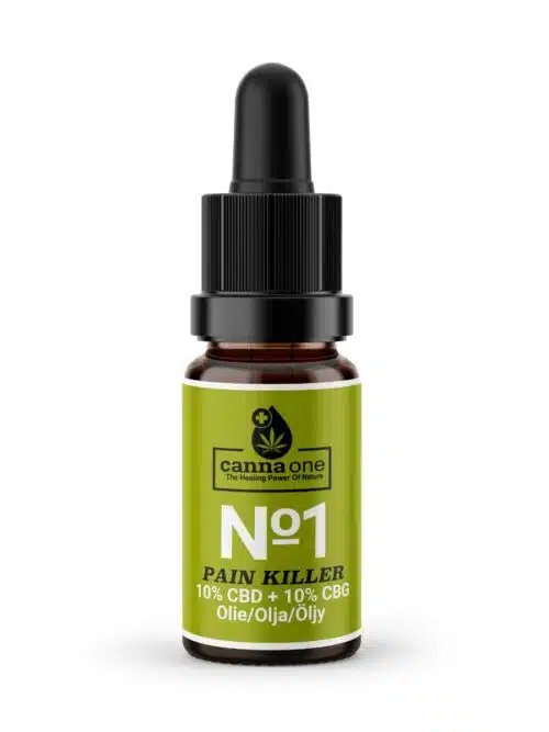 Cannaone CBG/CBD 10% Olie, PAIN KILLER 10 ml